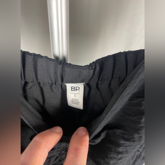 BP. Puff Sleeve Black Taffeta Mini Dress Size S (4-6) NWT - Picture 11 of 13